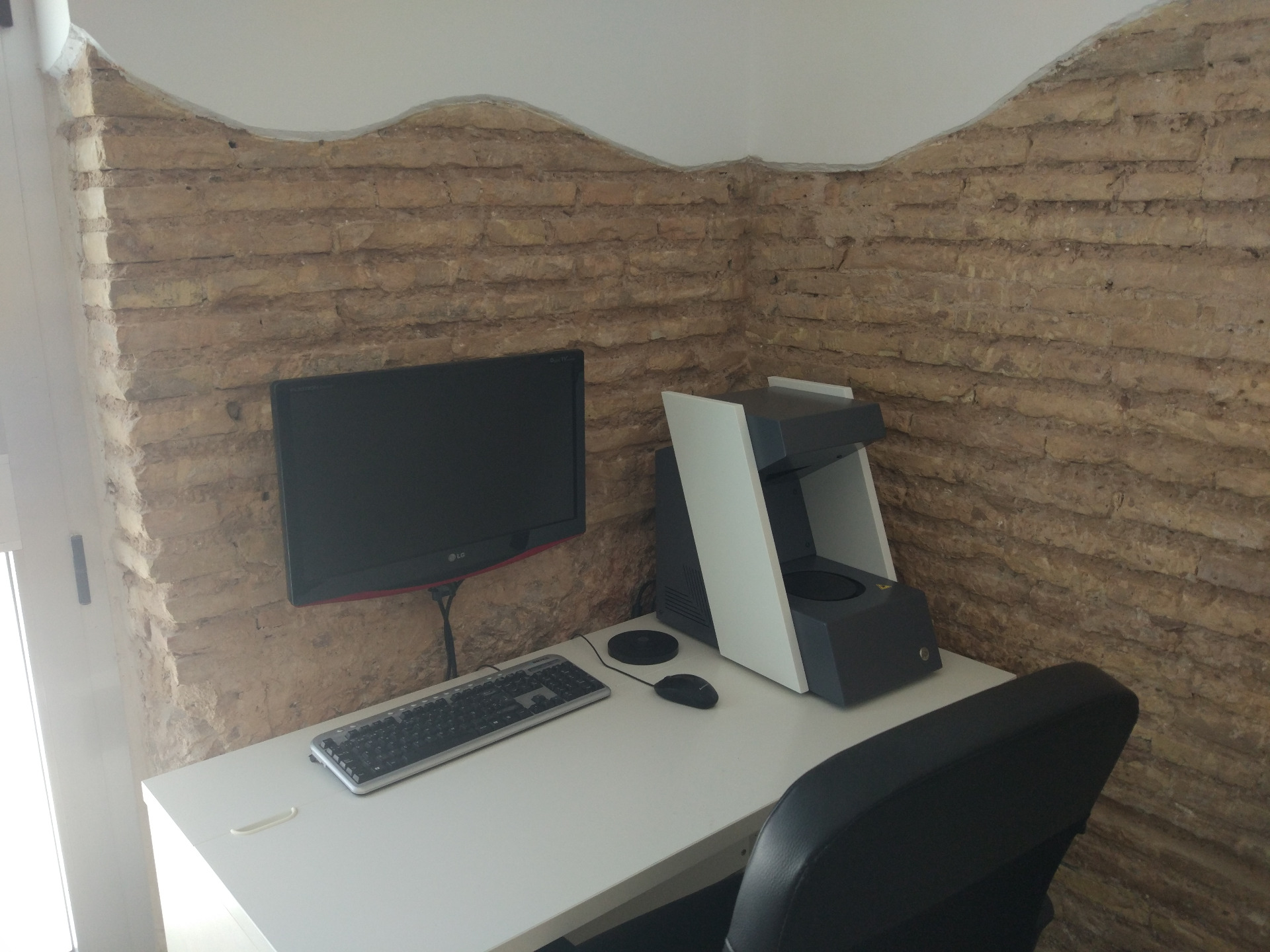 Zona de escaneado y modelado 3D
